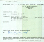 Stamp of Canada » Nova Scotia 1851 (Sep 2) envelope from Truro to Halifax with 1851 3d blue sent on the second day of use