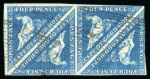 Stamp of South Africa » Cape of Good Hope 1853-63 substantial collection of used issues neatly presented and written up on pages
