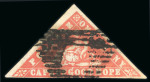 Stamp of South Africa » Cape of Good Hope 1853-63 substantial collection of used issues neatly presented and written up on pages