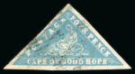 Stamp of South Africa » Cape of Good Hope 1853-63 substantial collection of used issues neatly presented and written up on pages