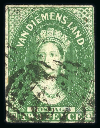 Stamp of Australia » Tasmania 1853-1912 comprehensive collection on pages in a binder