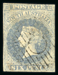 Stamp of Australia » South Australia 1856-1912 used collection written up on pages, some early imperfs