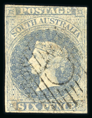 Stamp of Australia » South Australia 1856-1912 used collection written up on pages, some early imperfs
