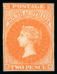 Stamp of Australia » South Australia 1856-1912 used collection written up on pages, some early imperfs