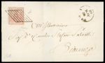 Stamp of Large Lots and Collections 1853-1962 a large and varied lot of more than 110 letters Italian States, with some Italy
