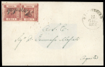 Stamp of Large Lots and Collections 1853-1962 a large and varied lot of more than 110 letters Italian States, with some Italy