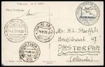 Stamp of Large Lots and Collections 1853-1962 a large and varied lot of more than 110 letters Italian States, with some Italy