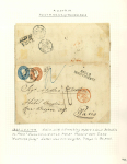 Stamp of Austria » Collections and Lots  Austria: 1850-67 collection of postmarks with an estimated 1500 used stamps and covers