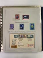 Stamp of Large Lots and Collections Thematics: Space 1923-72 Small exhibition collection