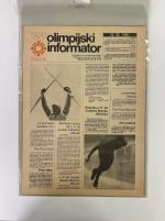 Stamp of Olympics » 1984 Sarajevo 1984 Sarajevo collection of official brochures, magazines and books, incl. the scarce official report