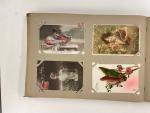 Stamp of Large Lots and Collections » Picture Postcards France: Album with over 500 picture postcards including a collection of 1st April,