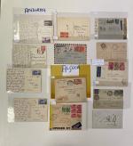 Stamp of Large Lots and Collections French Colonies: 1830-1940s, Group of 400+ covers/fronts from a dealer's stock