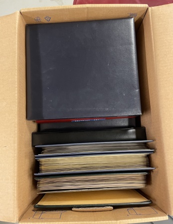 Stamp of Large Lots and Collections 1851-2000s, one box with 12 albums, with a broad range