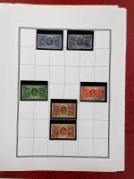 Stamp of Great Britain » Collections 1840-1935 collection housed on pages in 3 albums