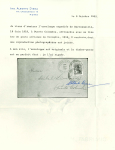 Stamp of Colombia » Airmails 1919, 2c carmine rose, position 5, numerals "1" with serifs, on cover