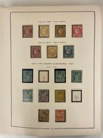 Stamp of France » Collections 1849-1999, dans trois reliures Moc et feuilles pré-imprimées,