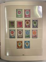 Stamp of Large Lots and Collections EUROPA : 1956-1995, stamps collection in 5 albums Linder,