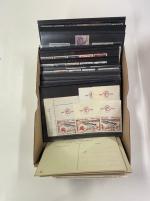 Stamp of France » Collections 1860-2005 : Dans un gros carton, très bon vrac de France
