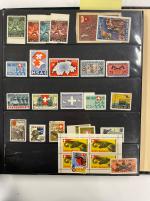 Stamp of France » Collections 1900-1980 : collection en 2 classeurs sur le thème