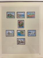 Stamp of Colonies françaises » Monaco 1891-1993 : dans quatre reliures Safe, collection neufs