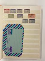 Stamp of Large Lots and Collections Saudi Arabia in three stockbooks very nice collection