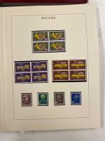 Stamp of Large Lots and Collections Switzerland collection in two albums 1940/1976. Very