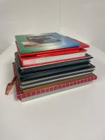 Stamp of Large Lots and Collections In a box, modern stamps and sets from eighties and