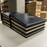 Stamp of Colonies françaises » Monaco 1940-2021, dans huit reliures Safe et feuilles pré-imprimées,