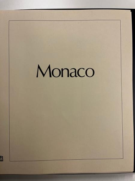 Stamp of Colonies françaises » Monaco 1940-2021, dans huit reliures Safe et feuilles pré-imprimées,