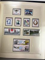 Stamp of Colonies françaises » Monaco 1940-2021, dans huit reliures Safe et feuilles pré-imprimées,