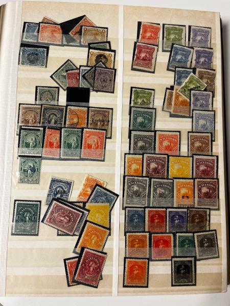 Stamp of Large Lots and Collections Latin America countries very unusual collection mint/used