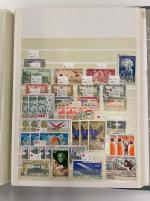 Stamp of Colonies françaises » Colonies Francaise Collections et Lots 1870-1970, collection diverses pays bien garnie dans 4 albums