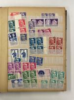Stamp of Large Lots and Collections 1853-1978 collection de France en 2 albums + 2 albums