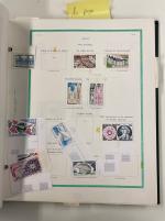 Stamp of Large Lots and Collections 1853-1978 collection de France en 2 albums + 2 albums