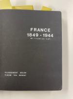 Stamp of France » Collections 1849-2002, collection très suivie de France en 4 albums,