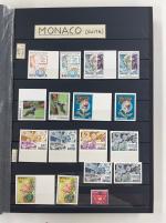 Stamp of Colonies françaises » Monaco 1891-1999 collection de timbres de Monaco en 4 albums