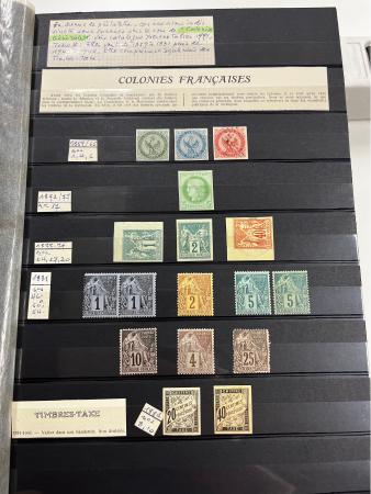 Stamp of Colonies françaises » Colonies Francaise Collections et Lots Collection en 17 albums des anciennes colonies françaises