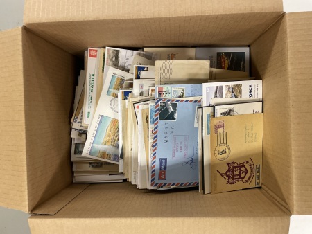 Stamp of Large Lots and Collections 1917-2010 Topics & thematics large cover lot ships & navigation (1200+)