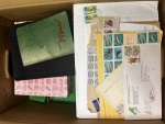 Stamp of Large Lots and Collections All World: Accumulation in boxes and albums, showing
