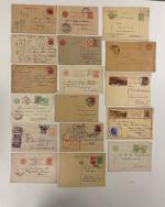 Stamp of Large Lots and Collections Romania: 1872-1960 Accumulation of postal stationery
