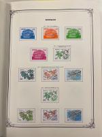 Stamp of France » Collections 1960-1995, dans quatre reliures Safe, collection neufs