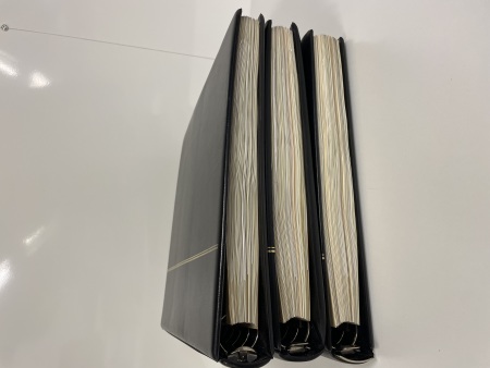 Stamp of Colonies françaises »  Grandes séries coloniales 1949-1985, Dans trois belles reliures, Grandes Séries