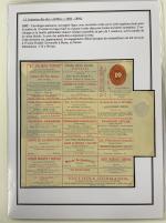 Stamp of Large Lots and Collections 1864-1898, Mexico exceptional postal stationery