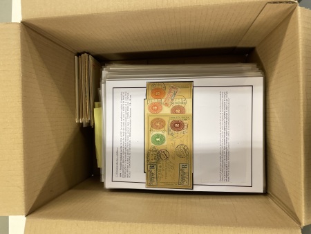 Stamp of Large Lots and Collections 1864-1898, Mexico exceptional postal stationery