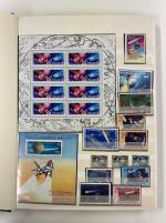 Stamp of Thematics » Space In a stockbook and two large folders, unusual Halley's