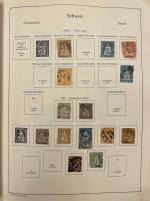 Stamp of Large Lots and Collections In a box, Switzerland mint and used collection 1860/1995