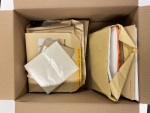 Stamp of Large Lots and Collections Switzerland in a box, glassines and folders containing
