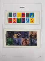 Stamp of Large Lots and Collections Finland, in three Davo albums collection 1866/2015.