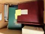 Stamp of Large Lots and Collections Can be a philatelic treasure ? In a very large box,