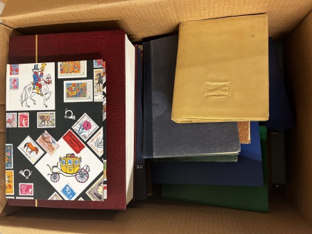 Stamp of Large Lots and Collections All Europe : 1860-1980, Large and very heavy box